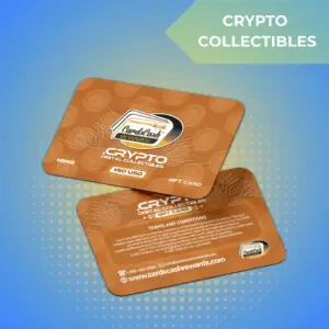 Image of the $BNB Commemorative Collectible Gift Card featuring the Binance Coin logo. A digital collectible card honoring the Binance Coin cryptocurrency.