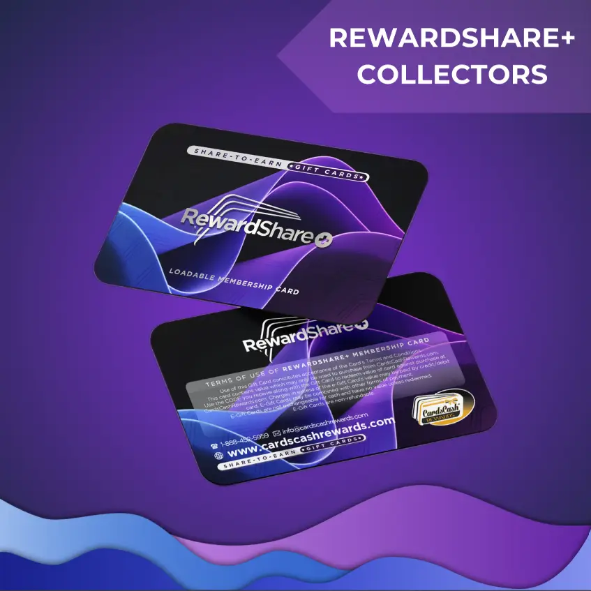 RewardShare+ Collectors Gift Card Bundle collectible