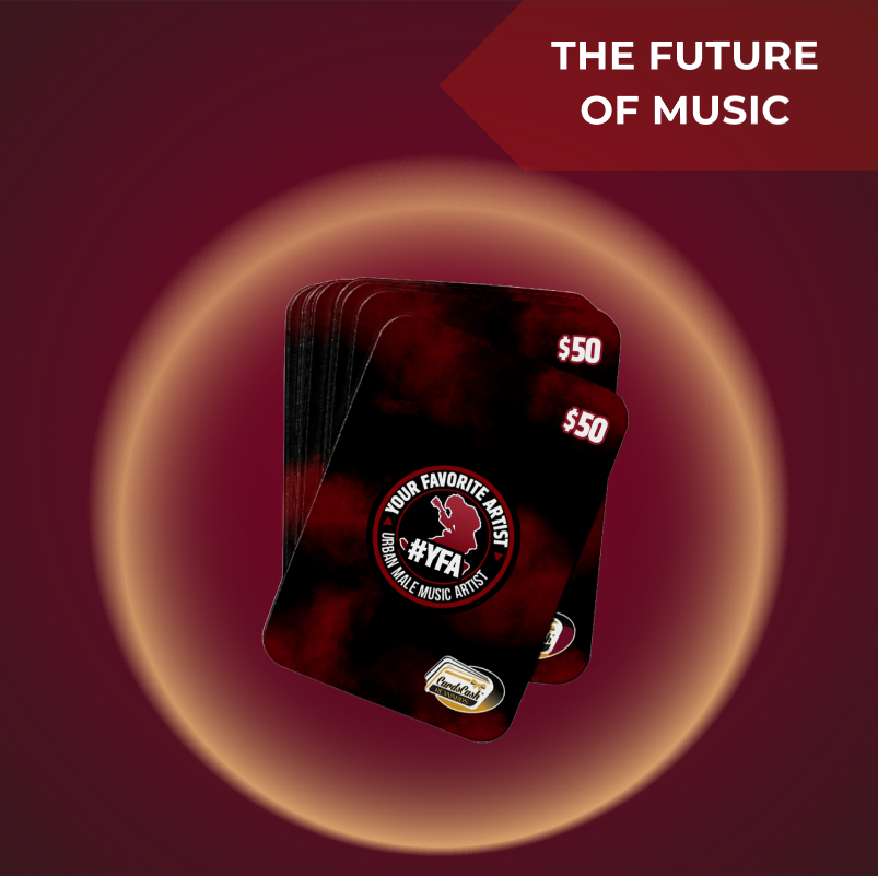 Your Favorite Male Artist Future of Music Collectibles gift card