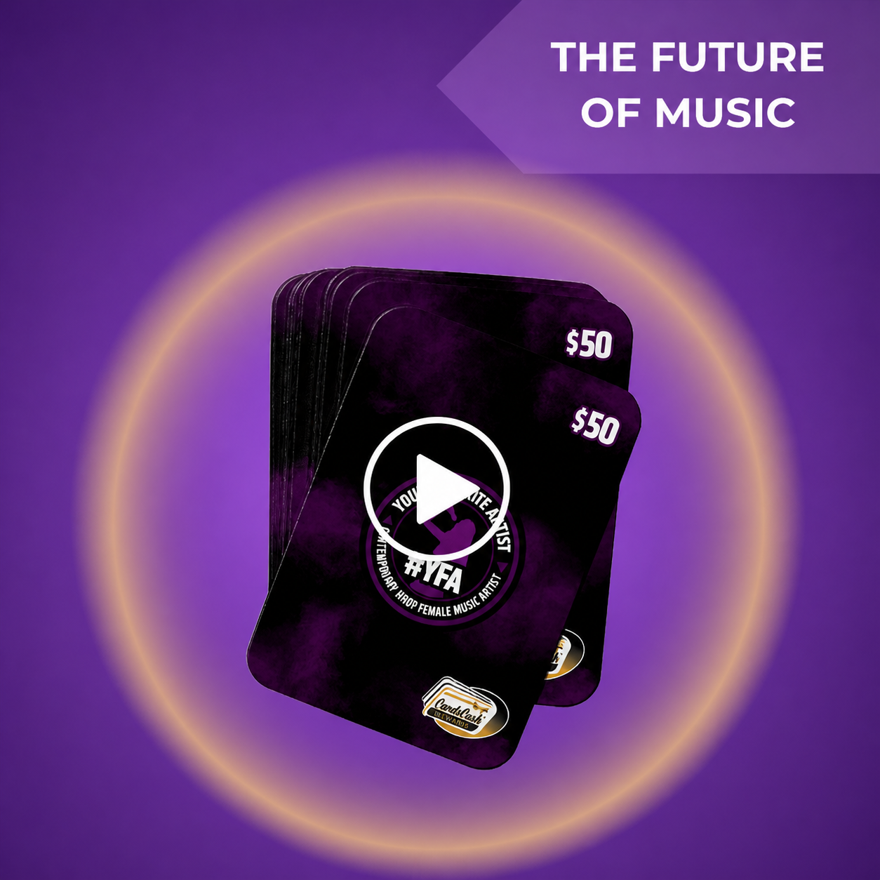 Watch the Your Favorite Artist Female Collectible Gift Card video